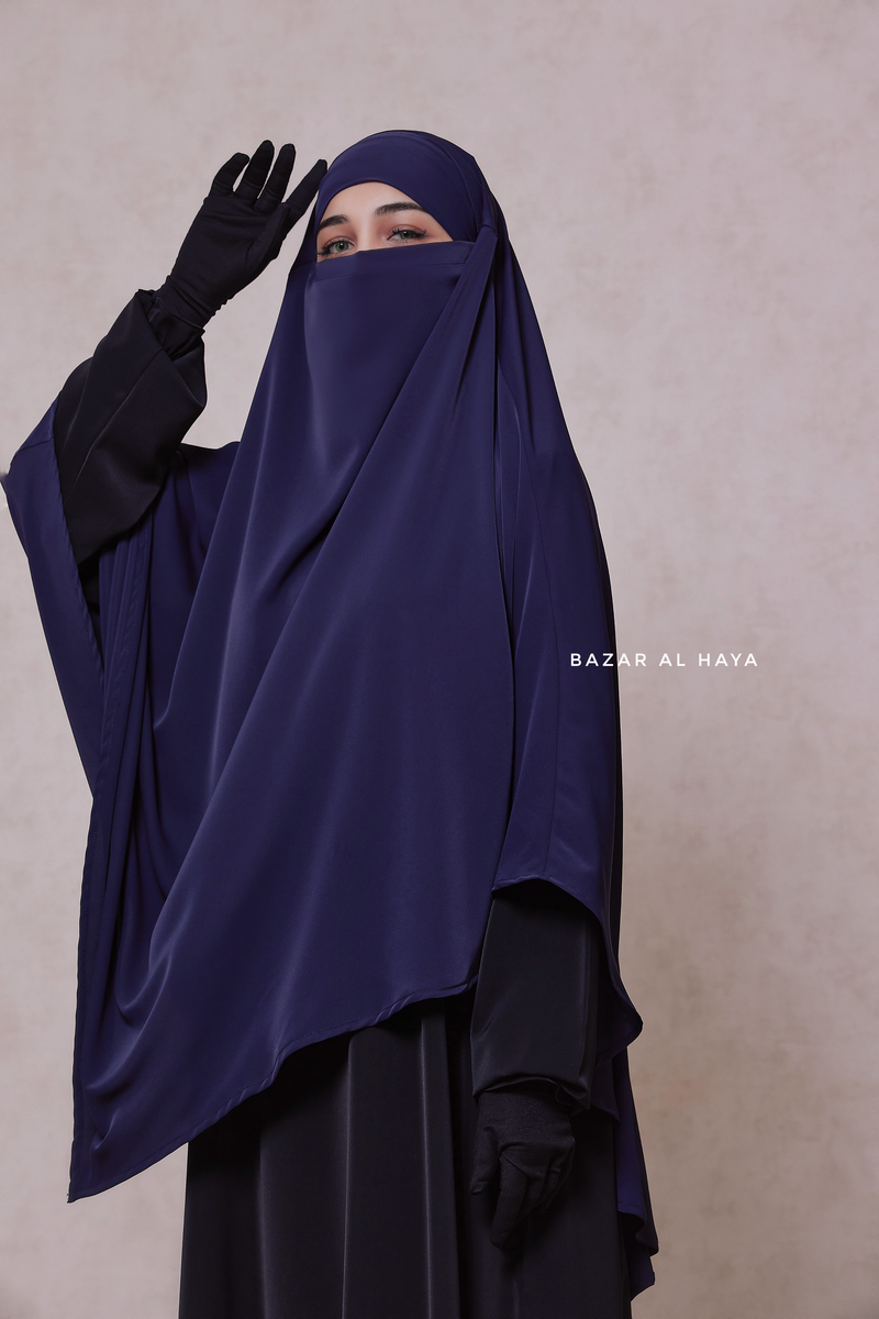 Mubarak Long Diamond Khimar - Nida Extra Long