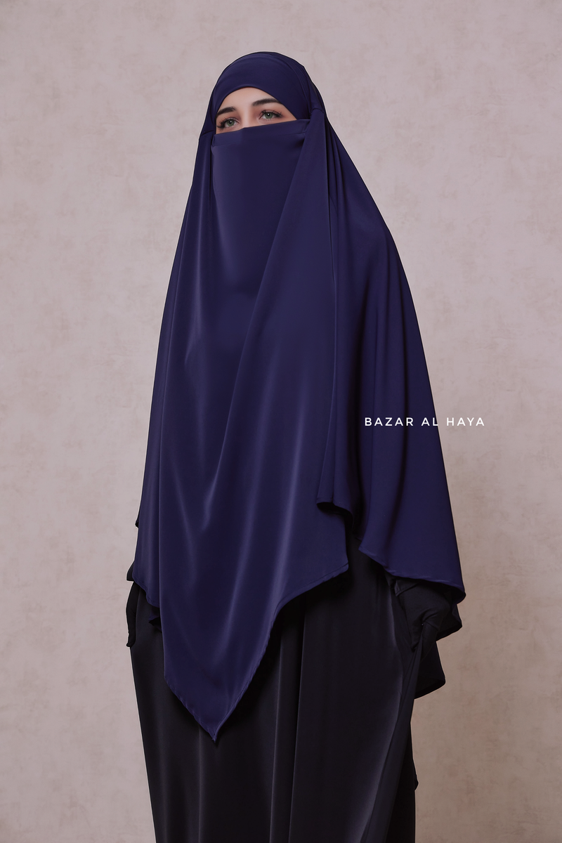 Mubarak Long Diamond Khimar - Nida Extra Long