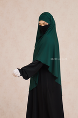 Emarald Eliza Long Triangle Diamond Khimar - Soft Cotton