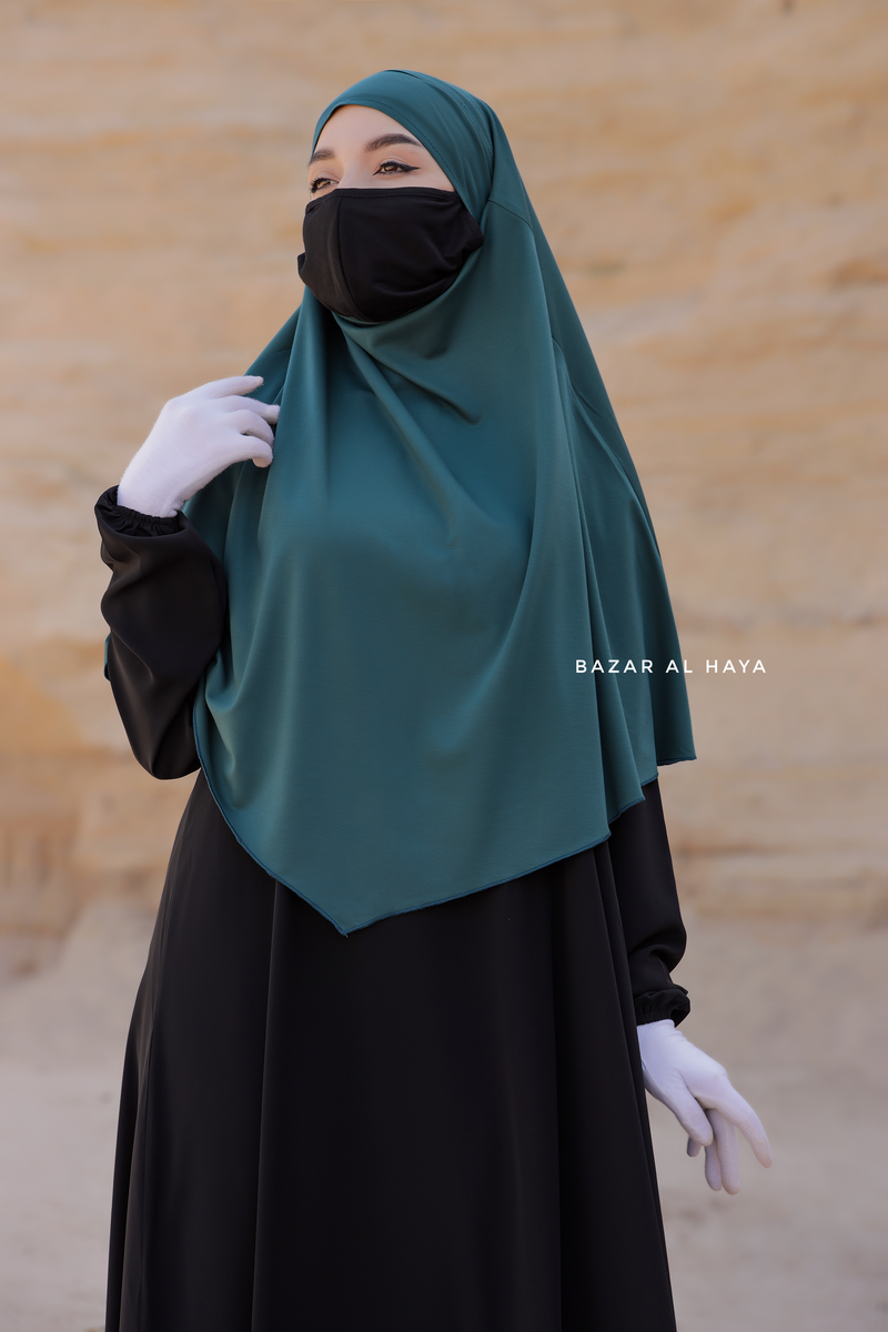 Emerald Eliza Diamond Khimar - Stretch Cotton - Medium