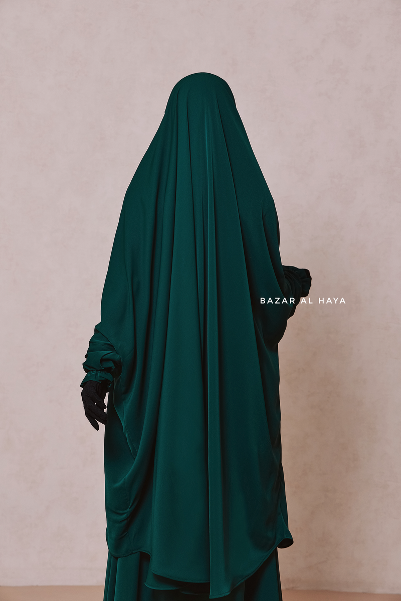 Emerald  Hoor - Two Piece Jilbab With Skirt Set- Nida