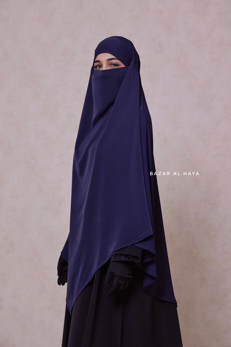 Mubarak Long Diamond Khimar - Nida Extra Long