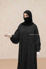 Black & Daisy Basimah Classic Design Warm Abaya Coat - Premium Wool