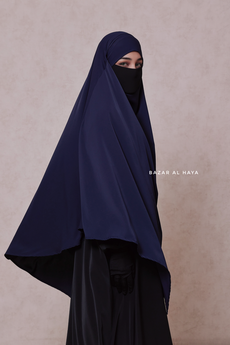 Mubarak Long Diamond Khimar - Nida Extra Long