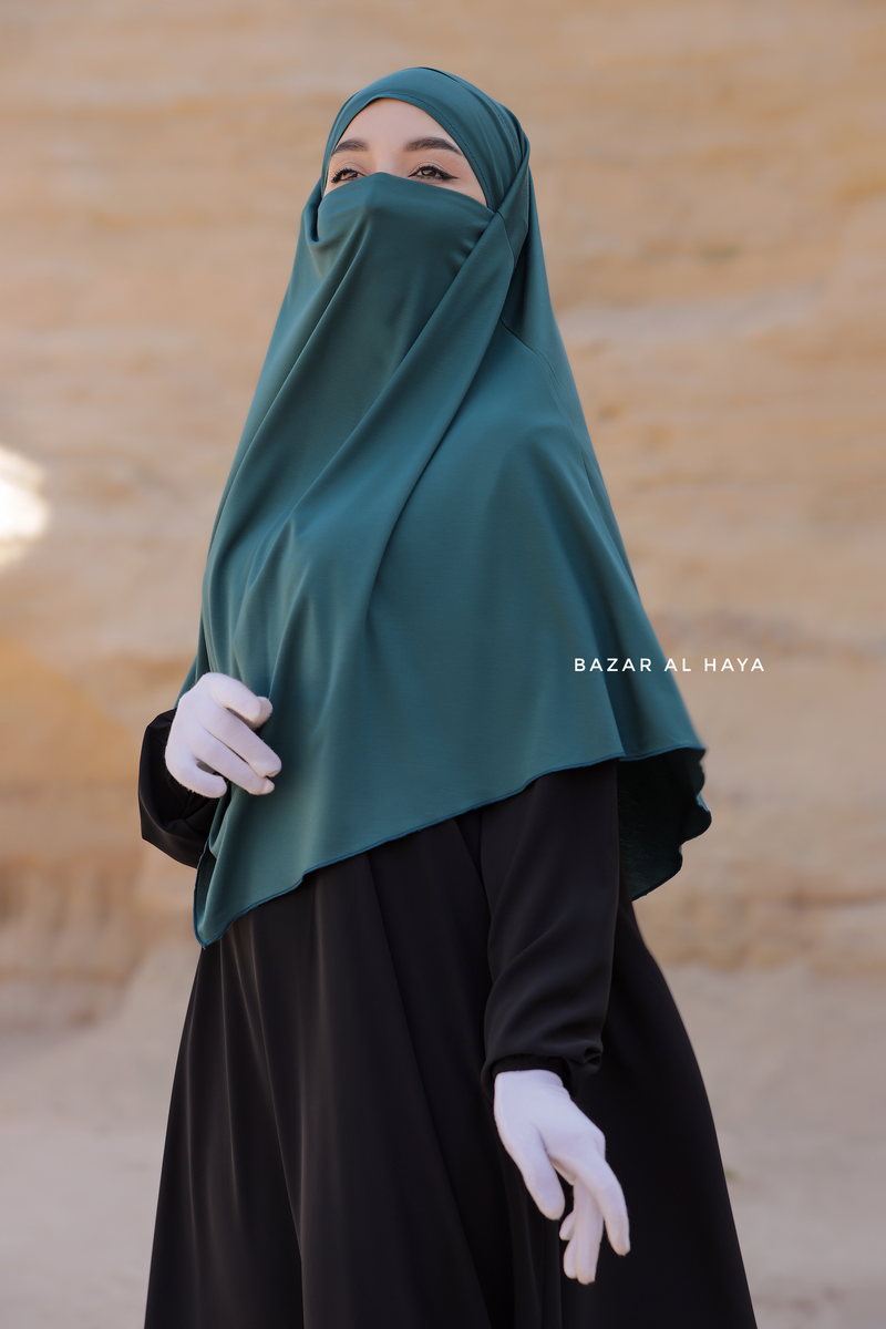 Emerald Eliza Diamond Khimar - Stretch Cotton - Medium