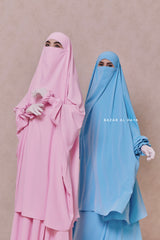 Hoor - Premium Two Piece Jilbab With Skirt- Long & Loose