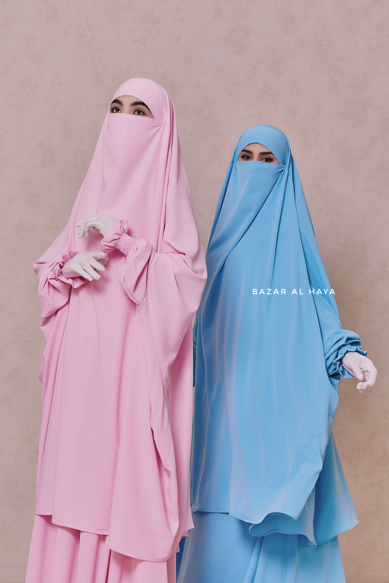 Hoor - Premium Two Piece Jilbab With Skirt- Long & Loose