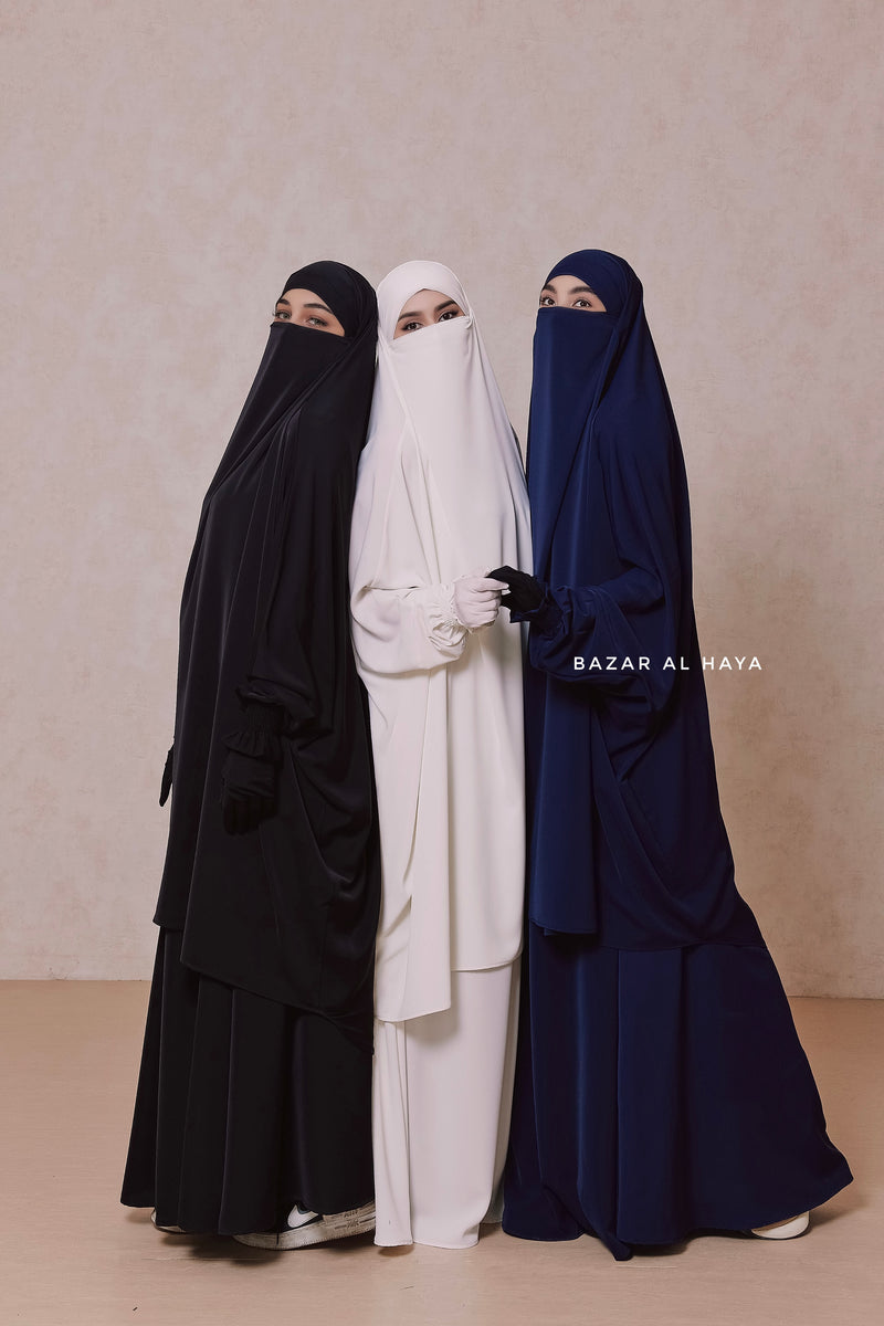 Hoor Two Piece Jilbab With Skirt- Long & Loose