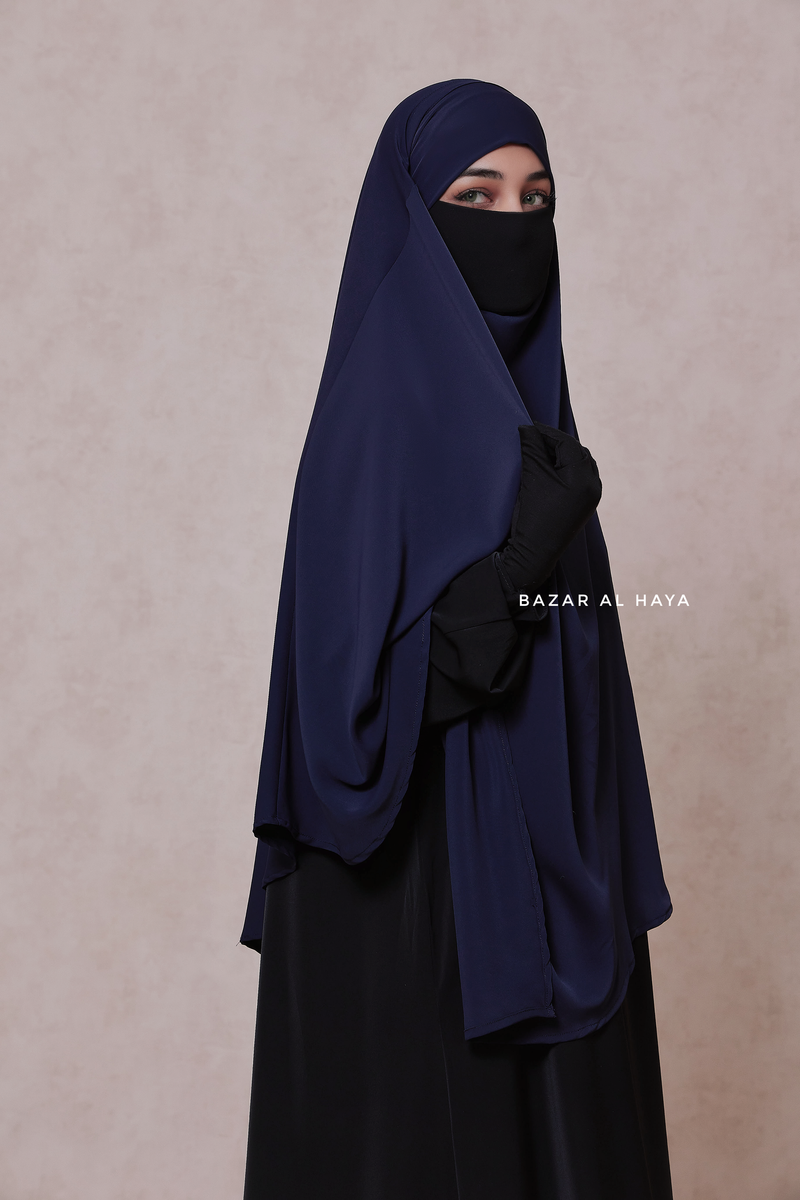 Mubarak Long Diamond Khimar - Nida Extra Long