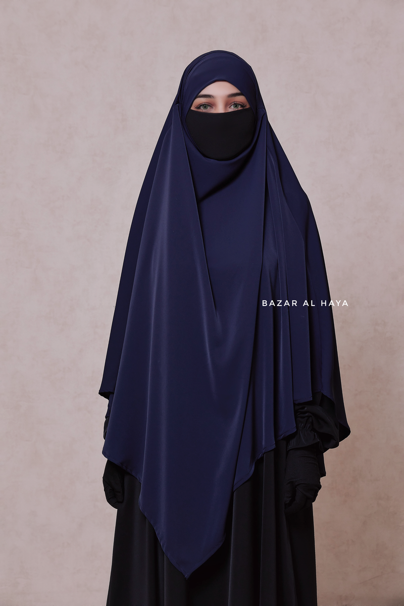 Mubarak Long Diamond Khimar - Nida Extra Long