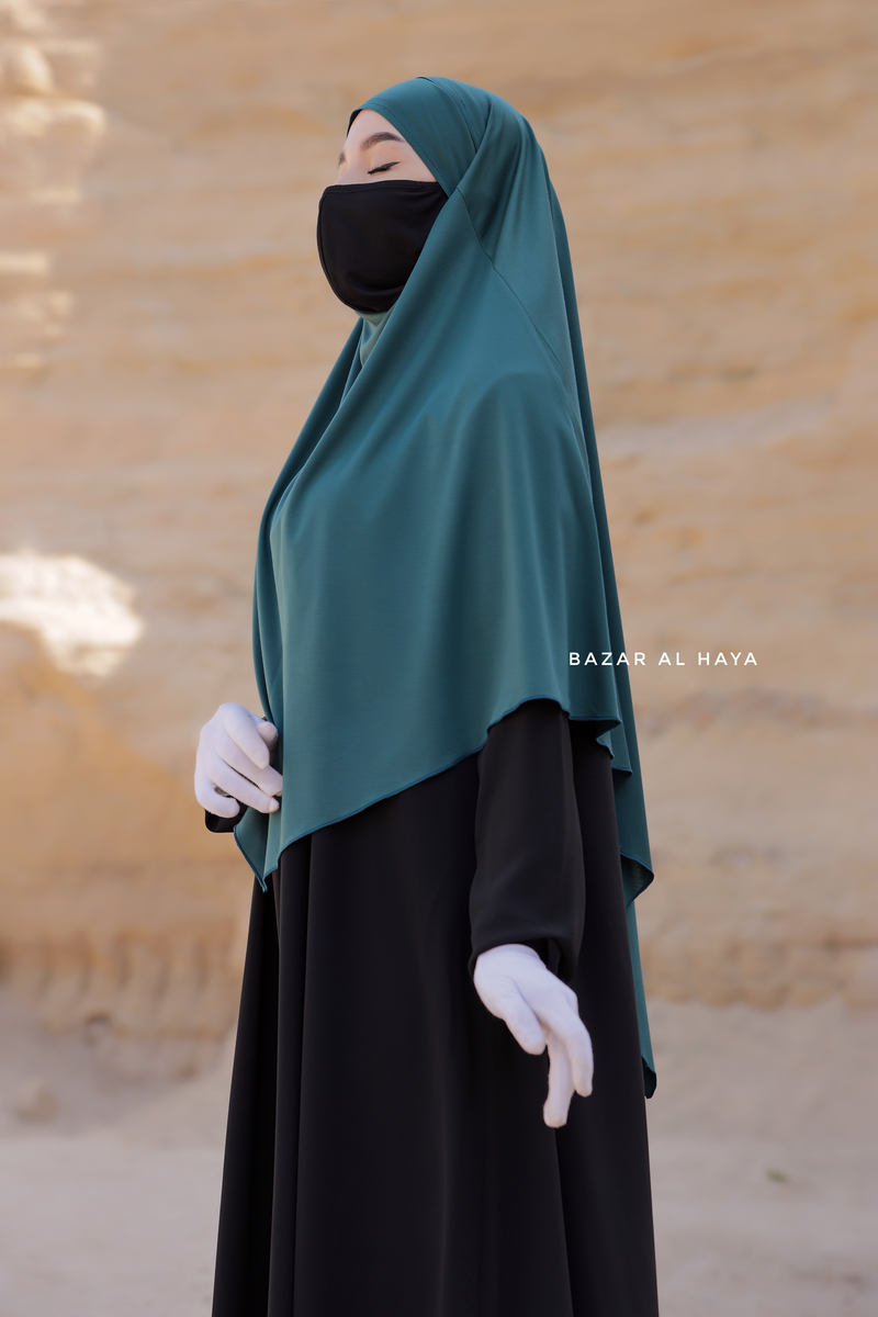 Emerald Eliza Diamond Khimar - Stretch Cotton - Medium