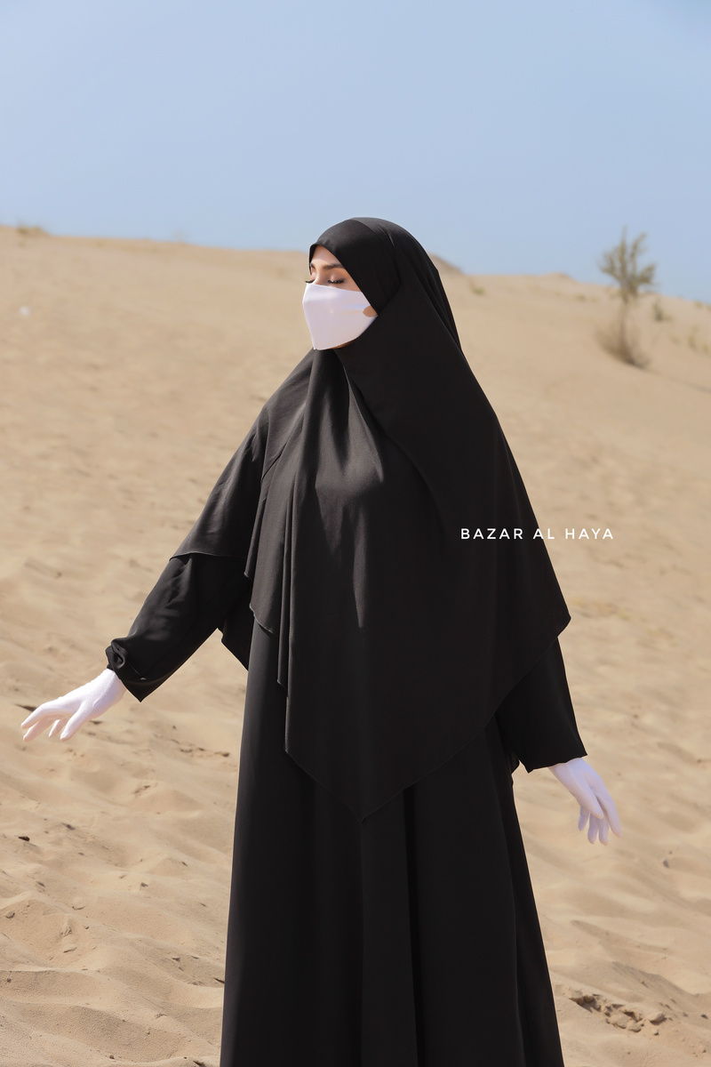 Simple Burqa Designs In Diamond