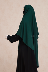 Emarald Eliza Long Triangle Diamond Khimar - Soft Cotton