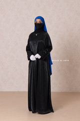 Nafisa Abaya - Soft Related Fit - Textured Satin