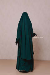 Emerald  Hoor - Two Piece Jilbab With Skirt Set- Nida