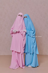 Hoor - Premium Two Piece Jilbab With Skirt- Long & Loose