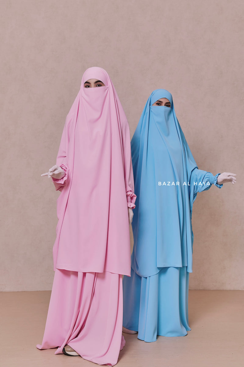 Hoor - Premium Two Piece Jilbab With Skirt- Long & Loose