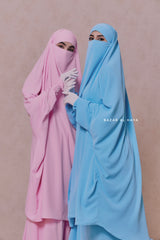 Hoor - Premium Two Piece Jilbab With Skirt- Long & Loose