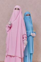 Hoor - Premium Two Piece Jilbab With Skirt- Long & Loose