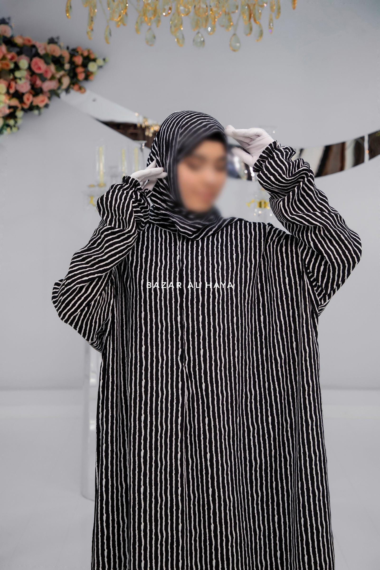 prayer dress cotton Pure White Cotton Prayer Dress Haadiyaas