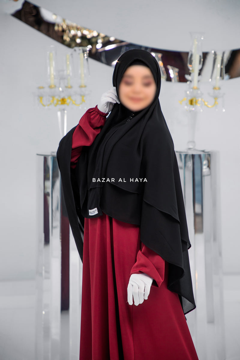 Black cape hot sale scarf