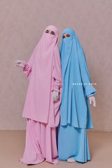 Hoor - Premium Two Piece Jilbab With Skirt- Long & Loose