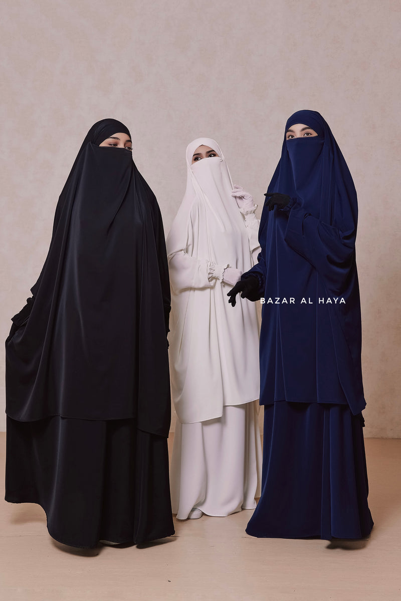 Hoor Two Piece Jilbab With Skirt- Long & Loose