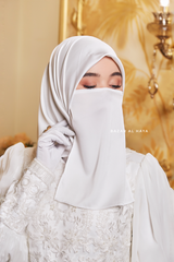 Rehan Embroidered Bridal Wedding Dress In Chiffon & Silk - For Walima & Wedding & Nikkah