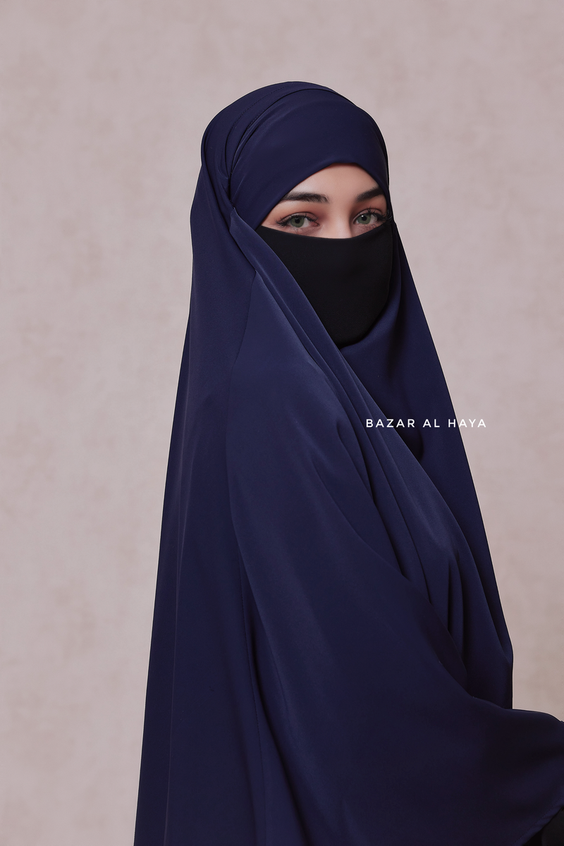 Mubarak Long Diamond Khimar - Nida Extra Long