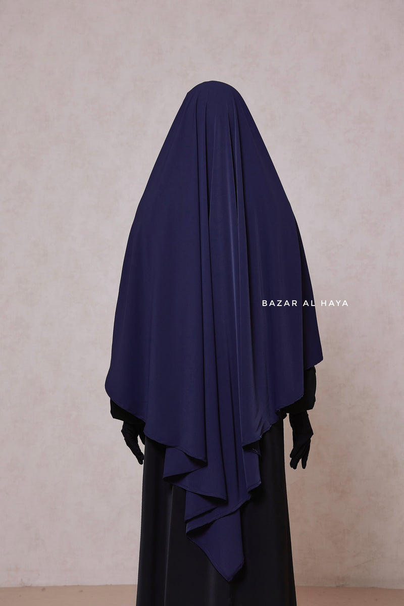 Mubarak Long Diamond Khimar - Nida Extra Long