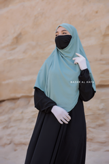 Mint Eliza Diamond Khimar - Stretch Cotton - Medium