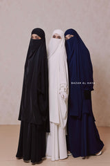 Hoor Two Piece Jilbab With Skirt- Long & Loose