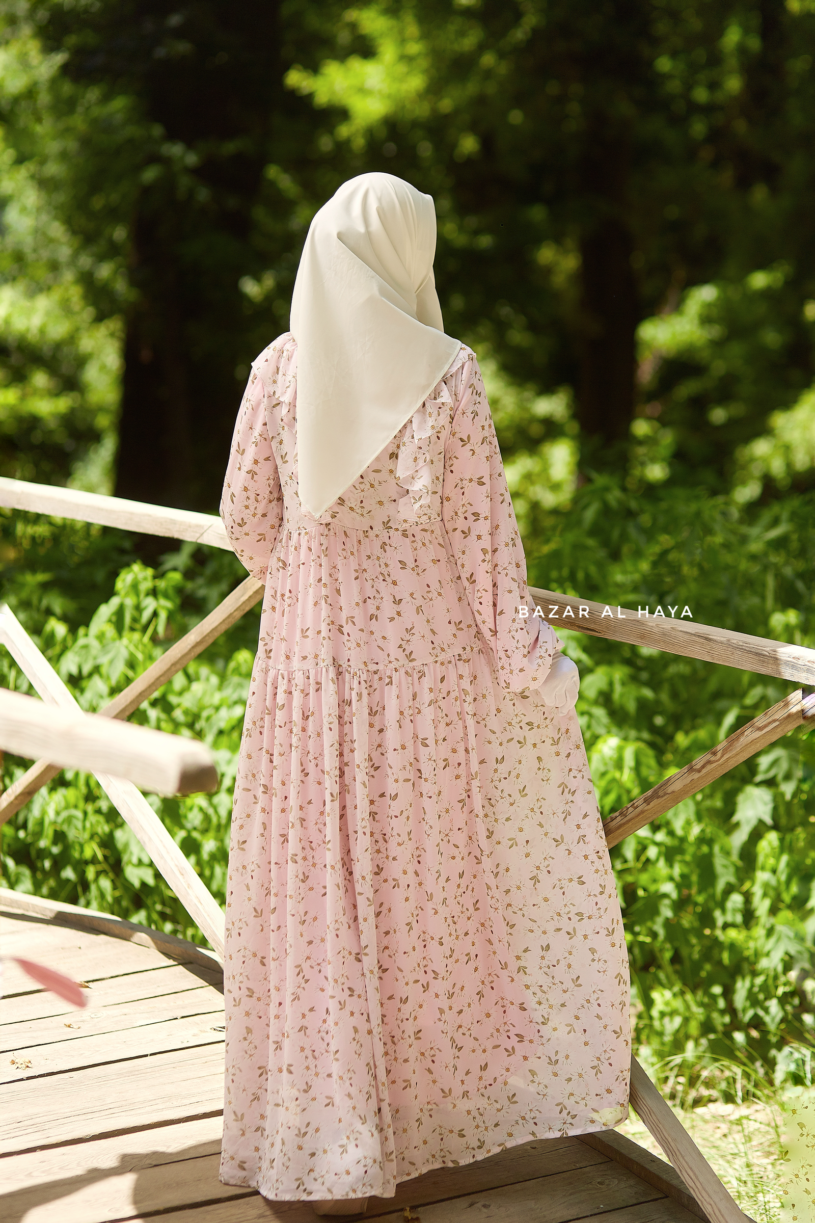 white christmas dresses Women's Casual Solid Color Abaya Dress – Abayaya main image 1