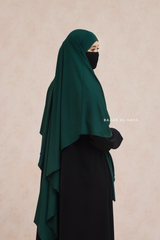 Emarald Eliza Long Triangle Diamond Khimar - Soft Cotton