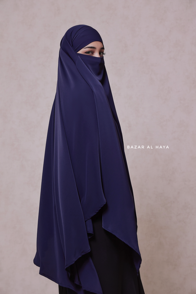 Mubarak Long Diamond Khimar - Nida Extra Long