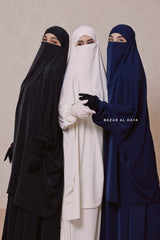 Hoor Two Piece Jilbab With Skirt- Long & Loose