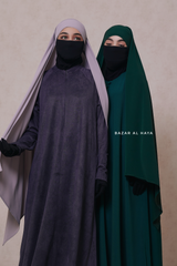 Tie Back Scarf & Khimar - Long Rectangle Shape - Style & More