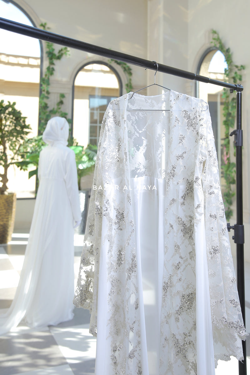 Bridal abaya uk deals