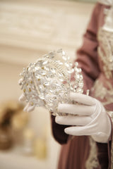 Charming Crystal Bridal Headband - Handmade