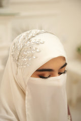 Gleaming Crystal Bridal Headband - Handmade