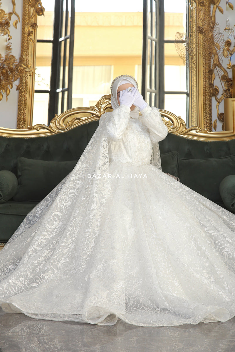 princess haya wedding dress Princess Haya Al Thani and Prince Fahd on their unforgettable royal wedding day. Swipe for perfection! Photography: @ranifawazofficial Venue: @rafflesdoha Dress: @eliesaabworld Planner: @theplannerqatar Hair: @massimo.guala Makeup: @hildaa