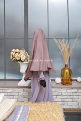 Coffee Shams Triangle Diamond Khimar - Cotton Trikataj