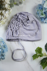 Silver Classic Underscarf In Cotton Jersey - Super Breathable & Soft