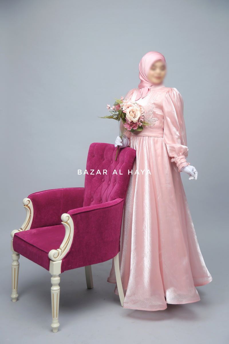 dress organza hijab Ismi Organza Abaya