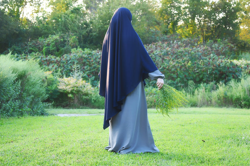 Mubarak Long Diamond Khimar - Nida Extra Long